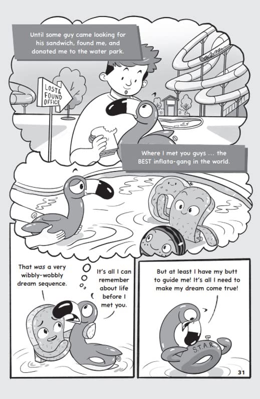 The Inflatables: Featuring TWO splashtastic stories: Bad Air Day and Mission Un-poppable (Pack of 10)