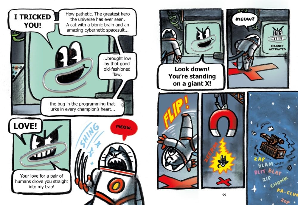 The First Cat in Space 3 — THE FIRST CAT IN SPACE AND THE WRATH OF THE PAPERCLIP: A Graphic Novel