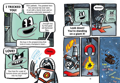 The First Cat in Space 3 — THE FIRST CAT IN SPACE AND THE WRATH OF THE PAPERCLIP: A Graphic Novel