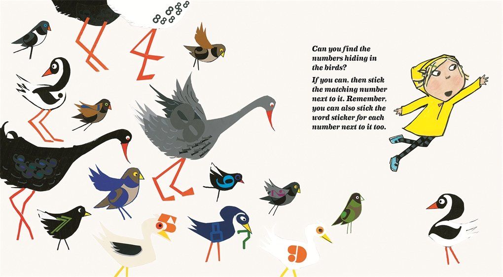 Charlie & Lola: Exactly One Numbers Sticker Activity Book