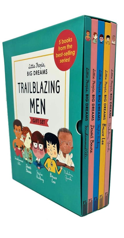 Little People, Big Dreams: Trailblazing Men slipcase