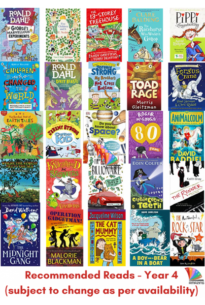 50 Recommended Reads for Year 4