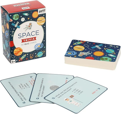 SPACE TRIVIA | 50 QUIZ CARDS