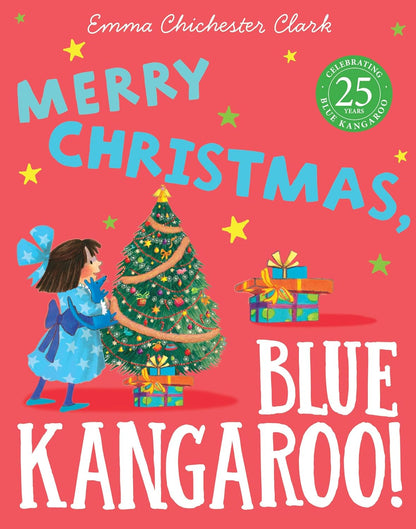 Merry Christmas Blue Kangaroo