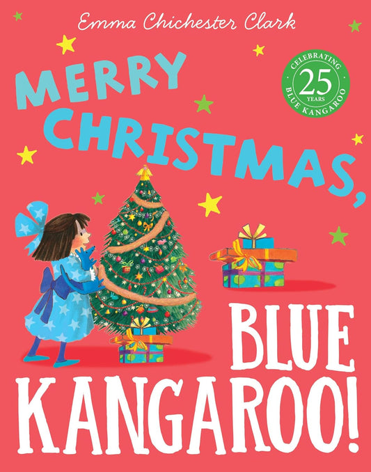 Merry Christmas Blue Kangaroo