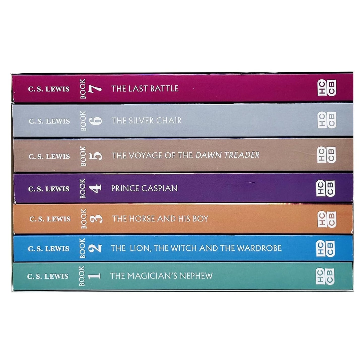 Chronicles of Narnia 7 Book slipcase