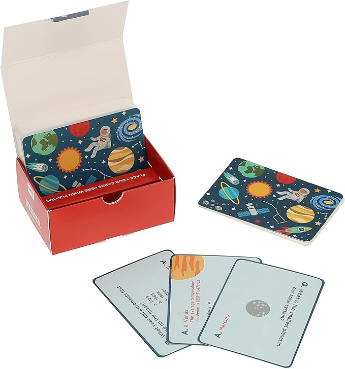 SPACE TRIVIA | 50 QUIZ CARDS