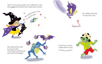 There Was a Young Zombie Who Swallowed a Worm