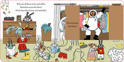 Mrs Zoom & the Blue Rocket (lift the flap)