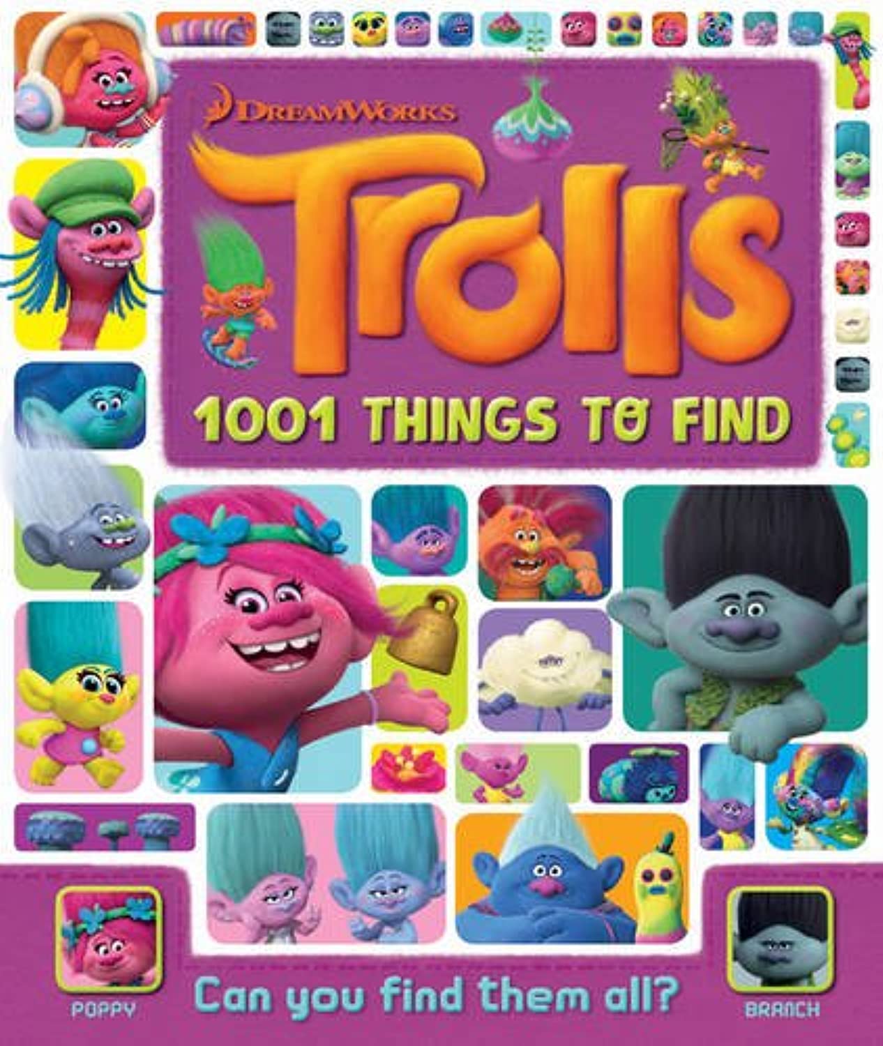 Dreamworks: Trolls 1001 Things to Find