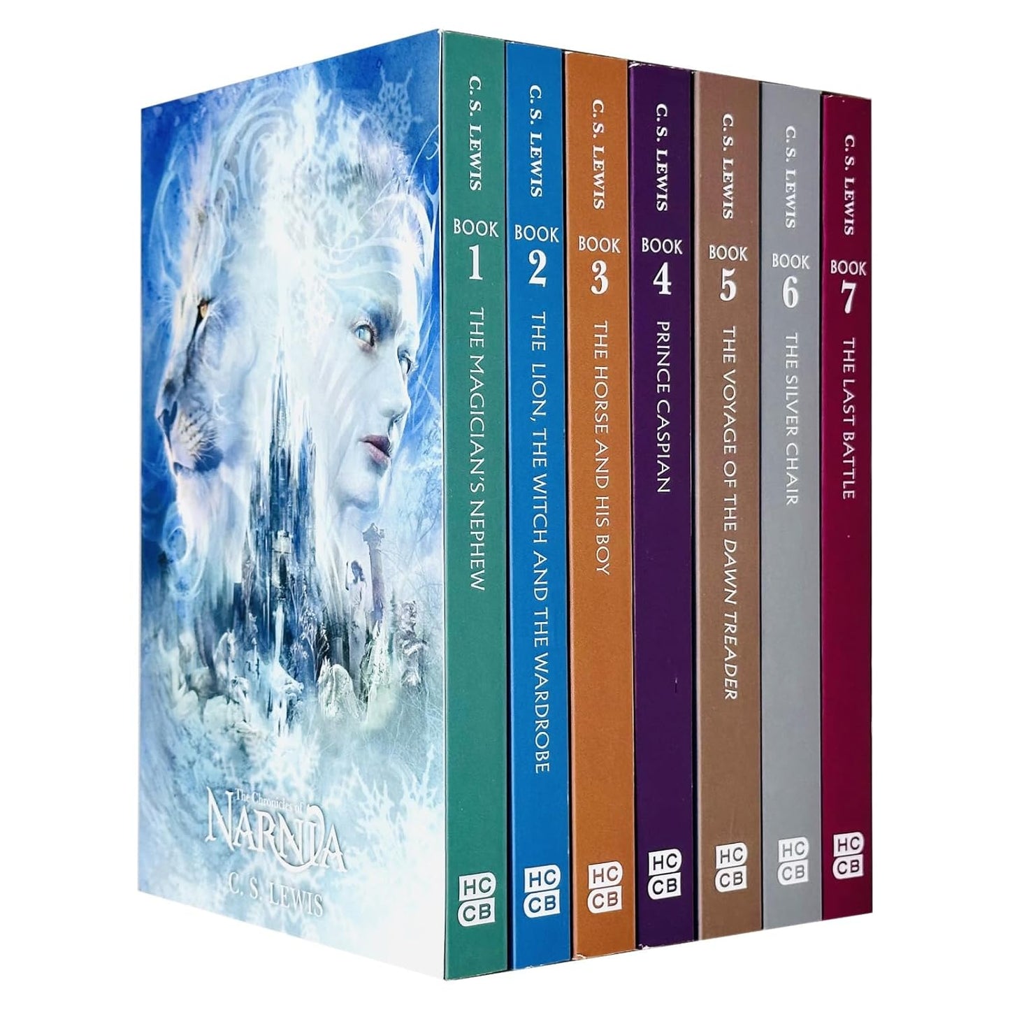 Chronicles of Narnia 7 Book slipcase