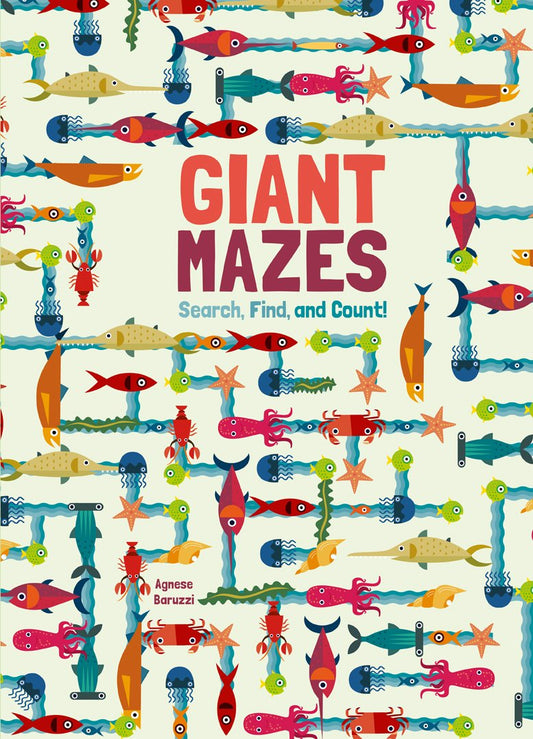 Search, find & count: Giant Mazes