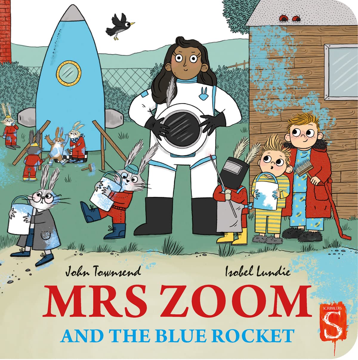 Mrs Zoom & the Blue Rocket (lift the flap)