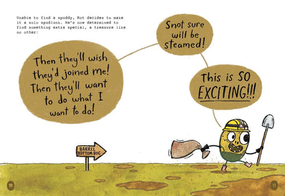 A TATER TALES BOOK | THE KING OF THE WORLD - Ben Clanton