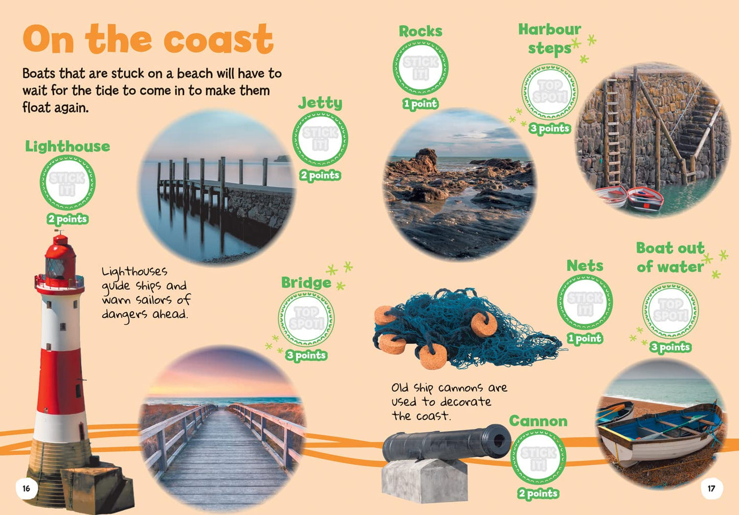 I-Spy: My First Seaside Spy It! Stick It!