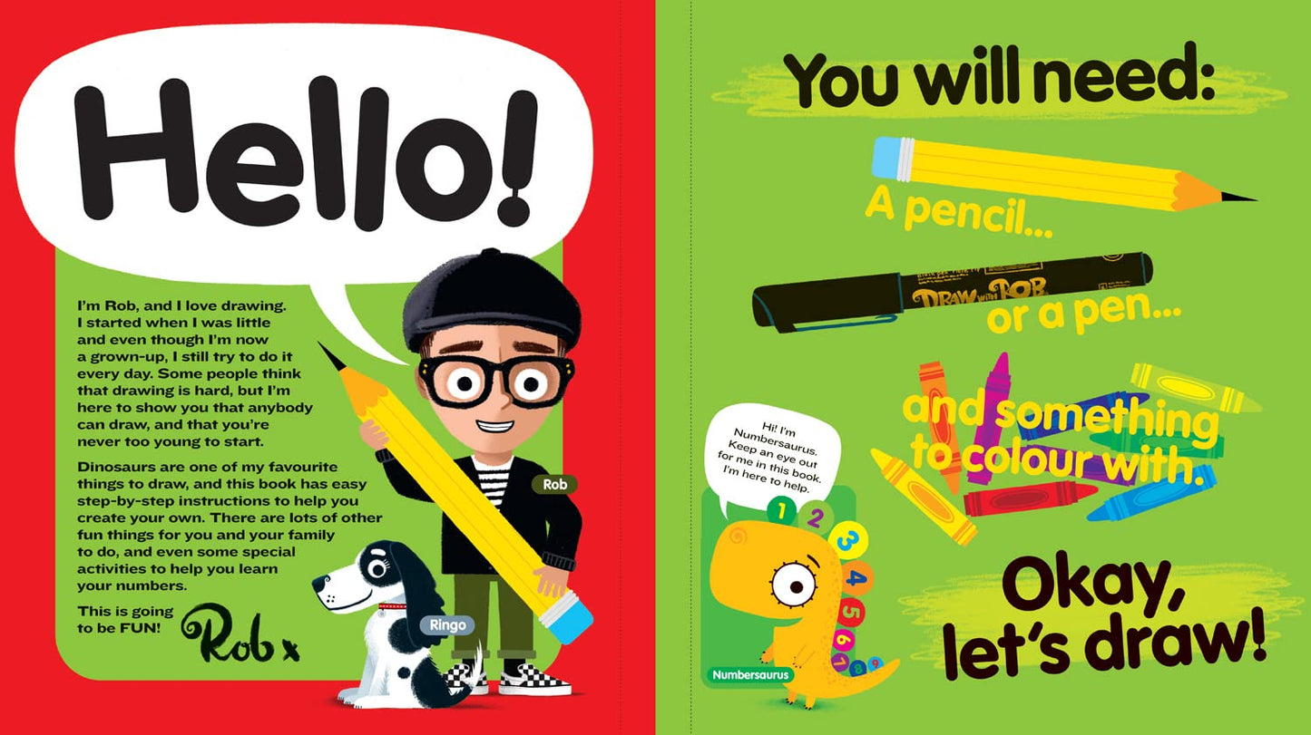 First Draw With Rob: Dinosaurs