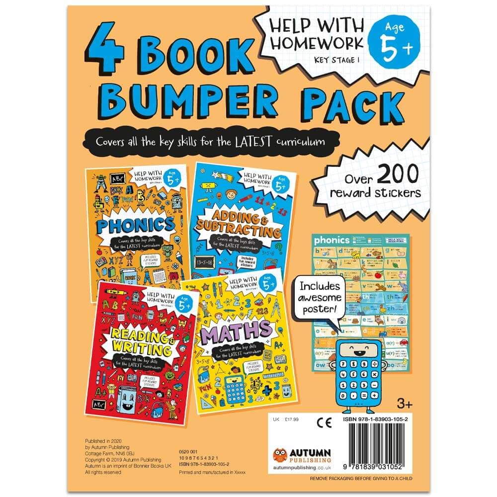 Help with Homework: 4 Book Bumper Pack 5+