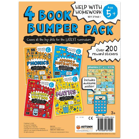 Help with Homework: 4 Book Bumper Pack 5+
