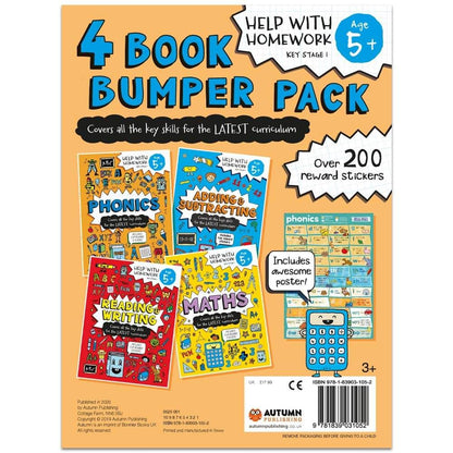 Help with Homework: 4 Book Bumper Pack 5+