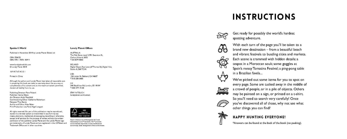 Lonely Planet: Spotter's World