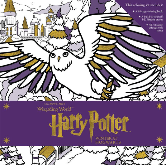 Harry Potter: Winter At Hogwarts Coloring Box Set