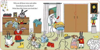 Mrs Zoom & the Blue Rocket (lift the flap)