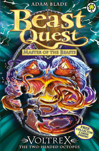 Beast Quest: Master of the Beasts - Voltrex the Two-Headed Octopus ( Series 10 Book 4 )