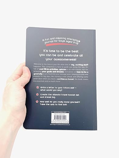 All About Me: An Awesome Self-Discovery Journal for Boys  (Pack Of 10)