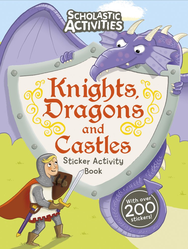 Knights, Dragons & Castles Sticker Activity