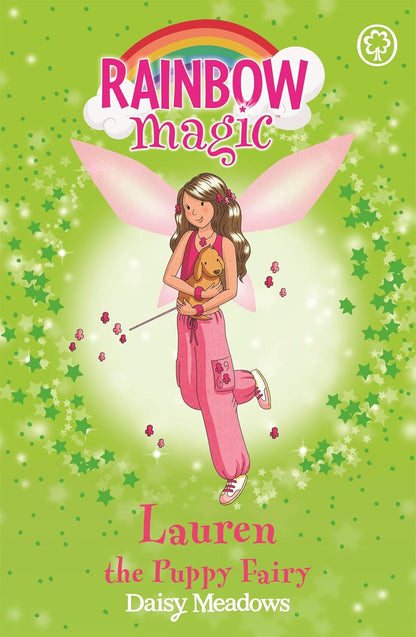 Rainbow Magic: Lauren The Puppy Fairy ( Book 4 of 7 in the Pet Fairies Series )