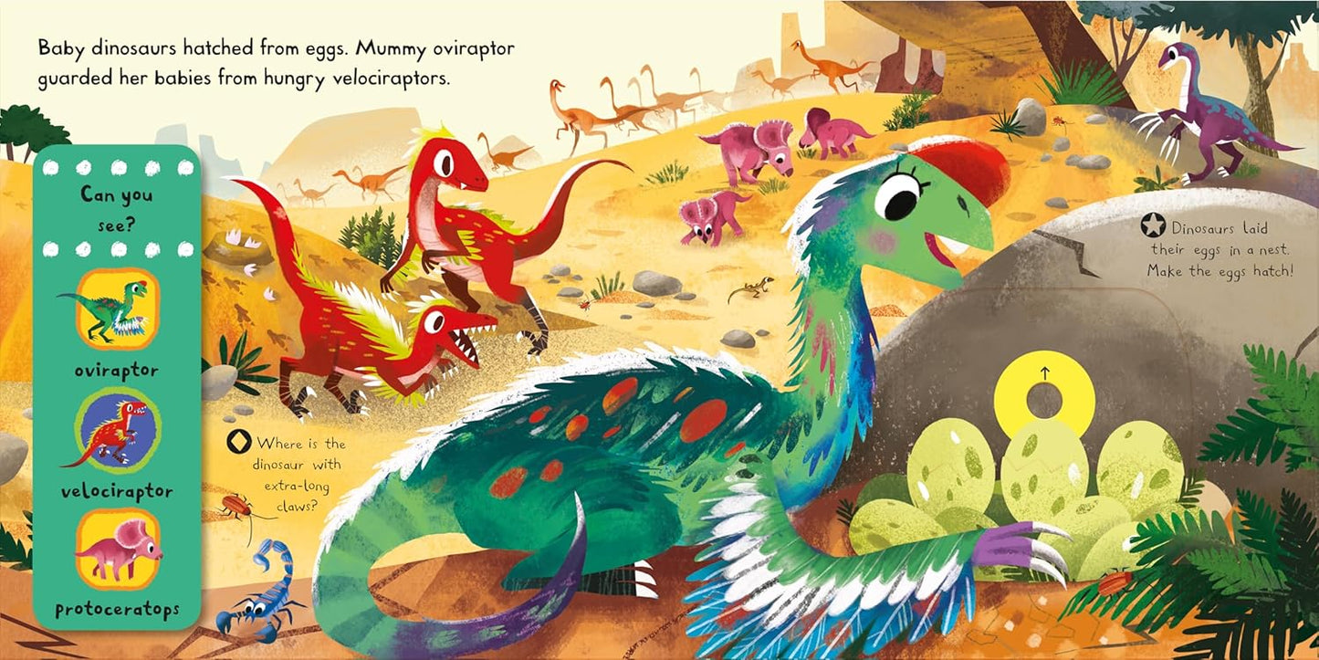 Campbell Push & Pull: Dinosaurs