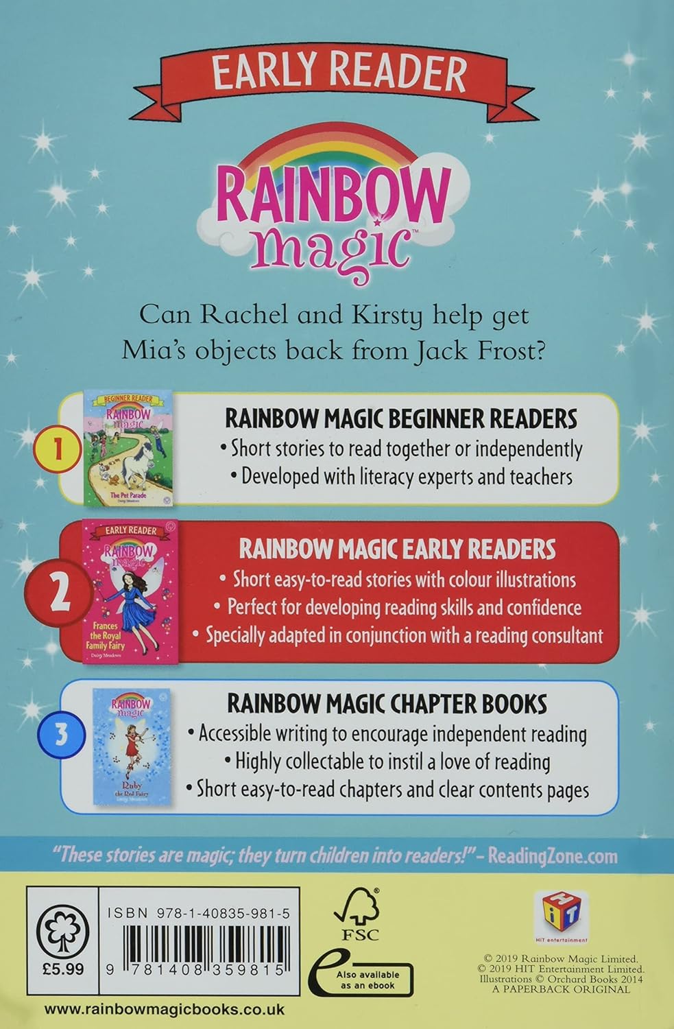 Rainbow Magic Early Reader: Mia the Bridesmaid Fairy