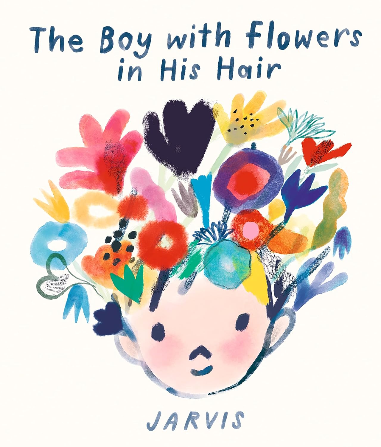 Boy with flowers in His Hair
