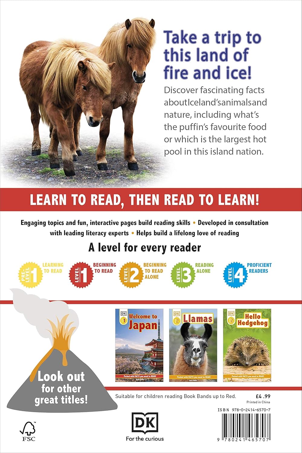 DK Reader Level 1: Welcome To Iceland