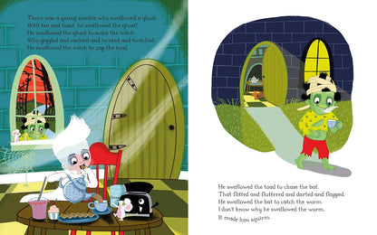 There Was a Young Zombie Who Swallowed a Worm