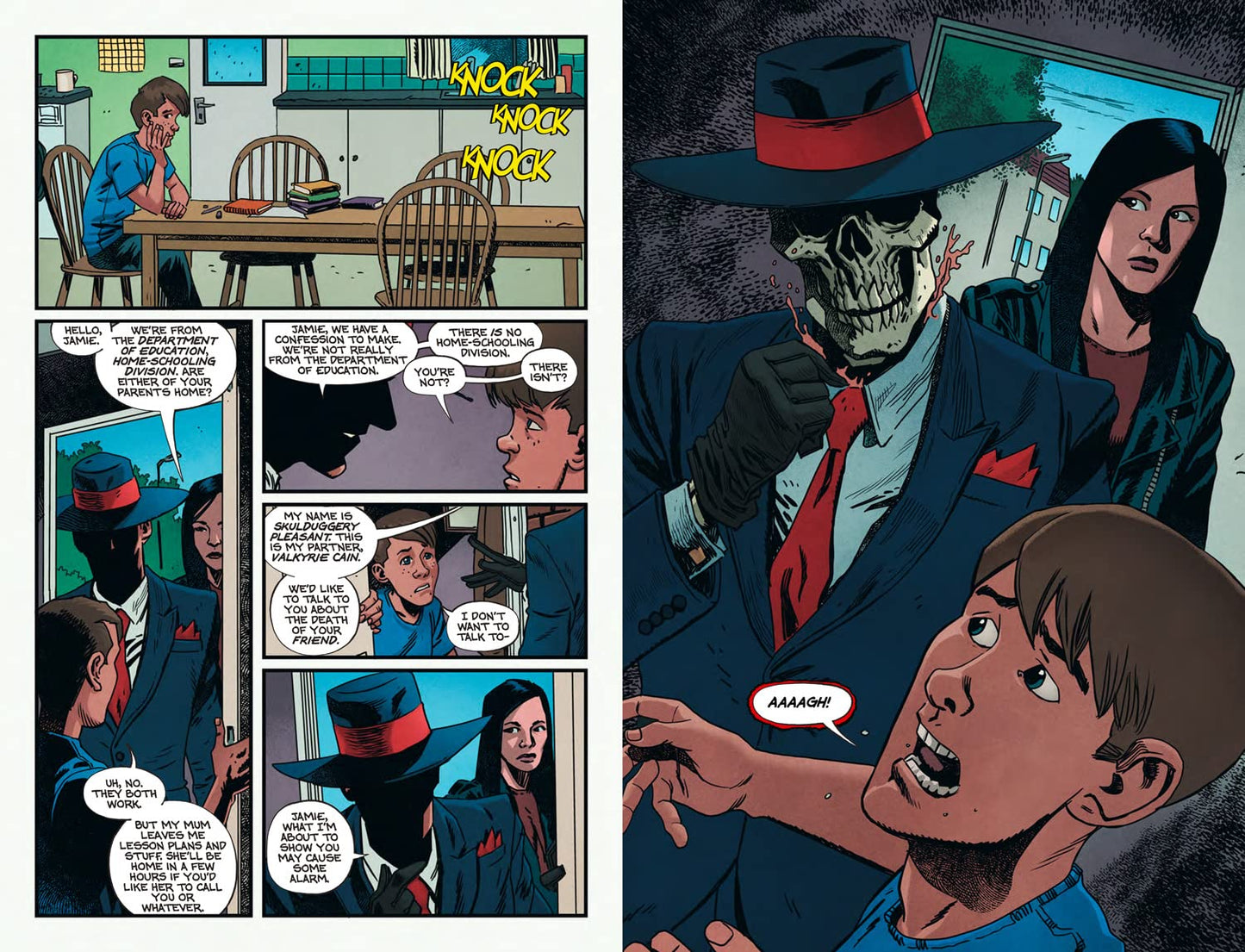 Skulduggery Pleasant: Bad Magic Grahic Novel