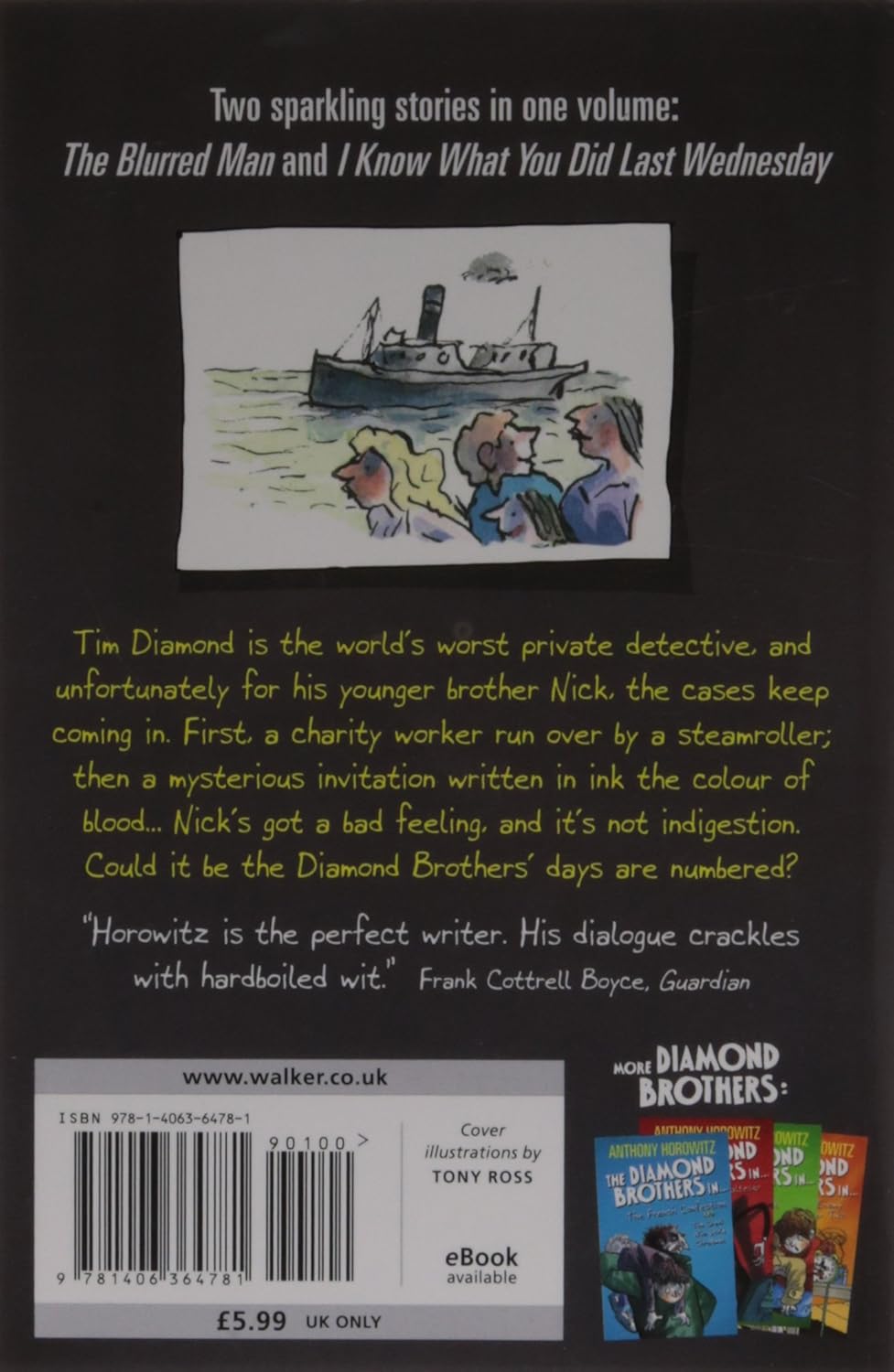 Horowitz: Diamond Brothers in the Blurred Man & I Know What You Did Last Wednesday