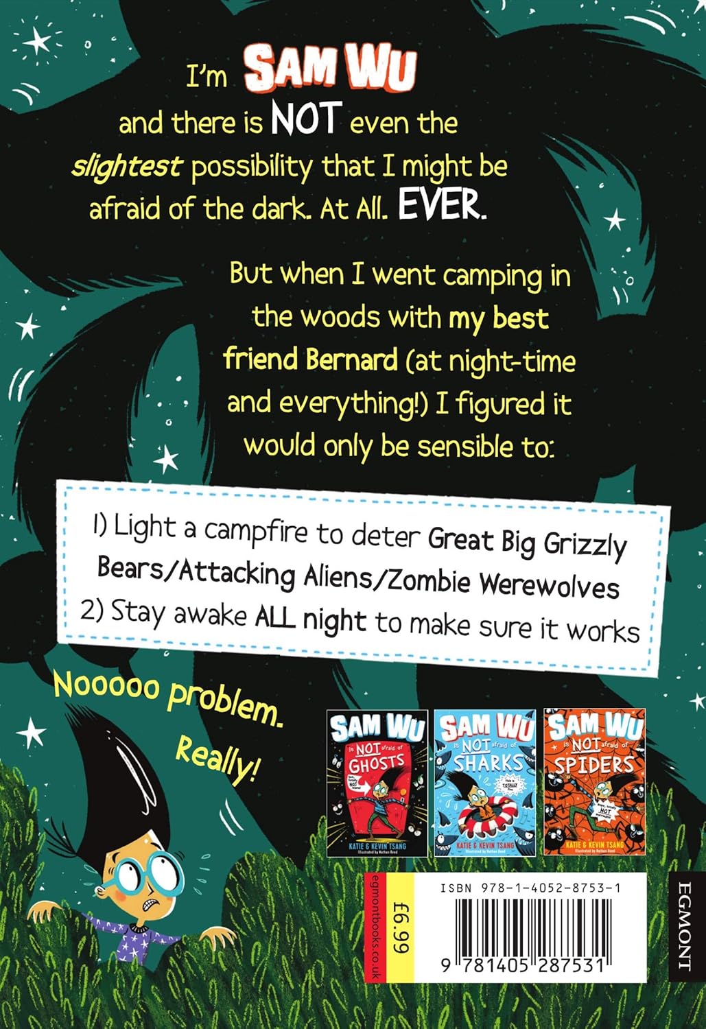 Sam Wu is not afraid of the dark ( Pack of 30 )