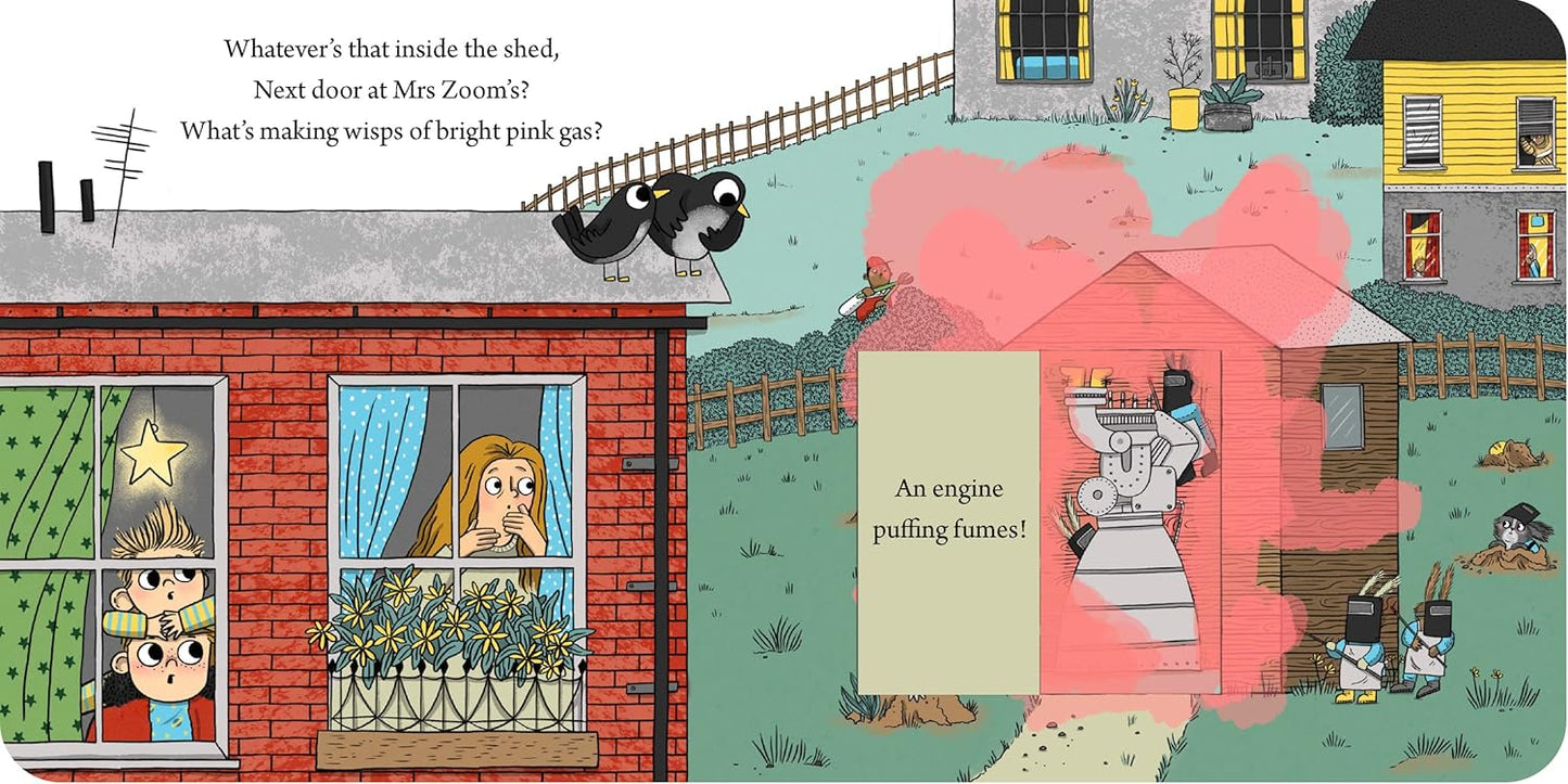 Mrs Zoom & the Blue Rocket (lift the flap)