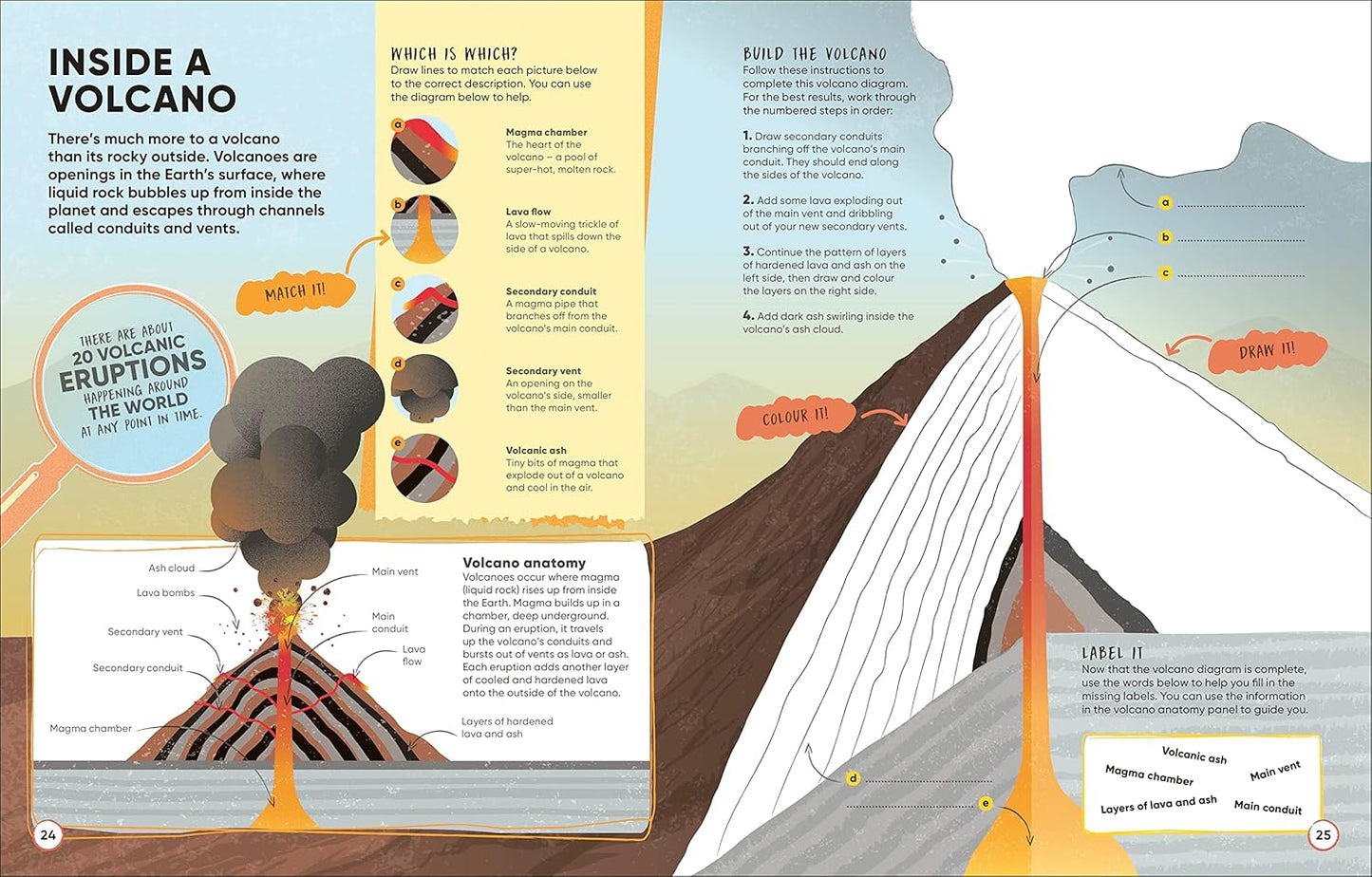 Active Learning Volcanoes & Earthquakes