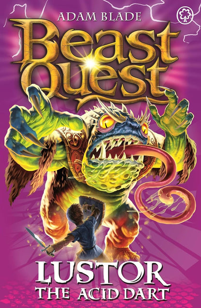 Beast Quest: Master of the Beasts -Lustor the Acid Dart ( Series 10 Book 3 )
