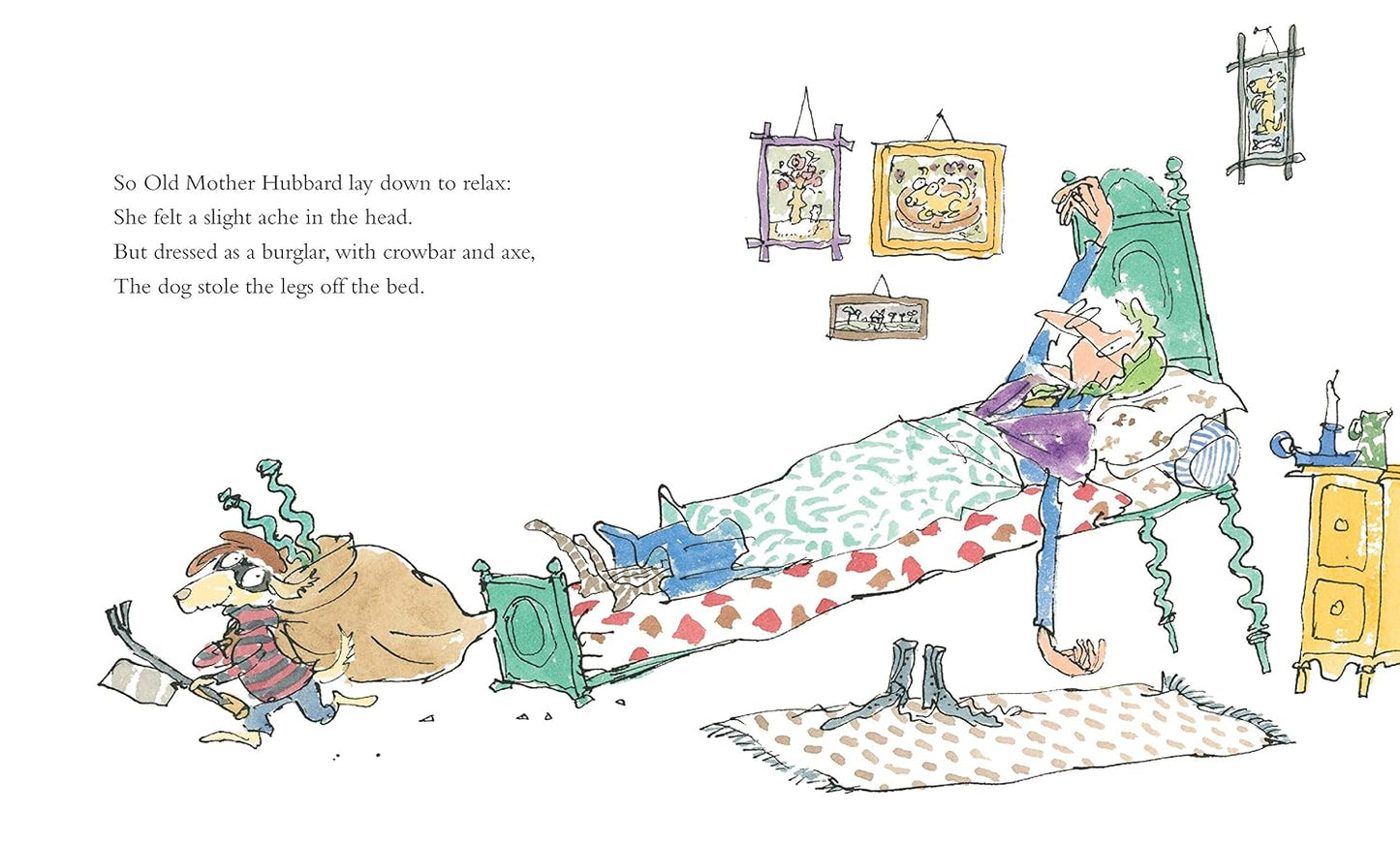 Old Mother Hubbard's Dog Dresses Up