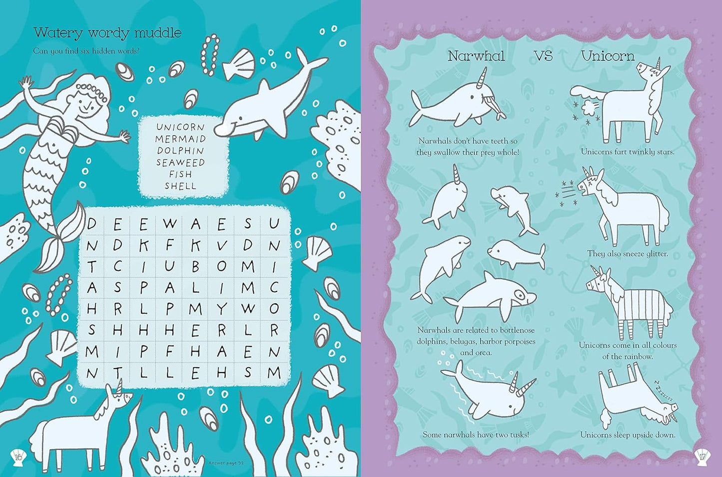 Narwhals: Sticker Activity Book