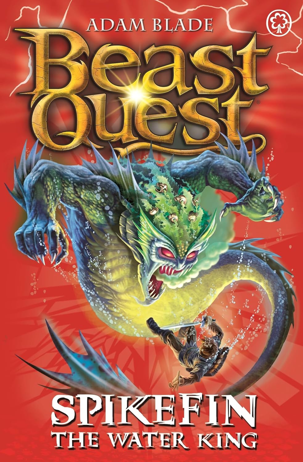 Beast Quest: The Warlock's Staff -Spikefin the Water King ( Series 9 Book 5 )