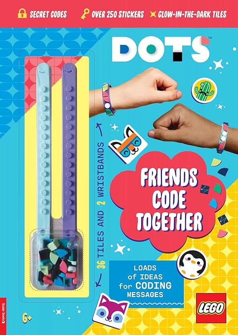 LEGO® DOTS®: Friends Code Together (with stickers, LEGO tiles and two wristbands