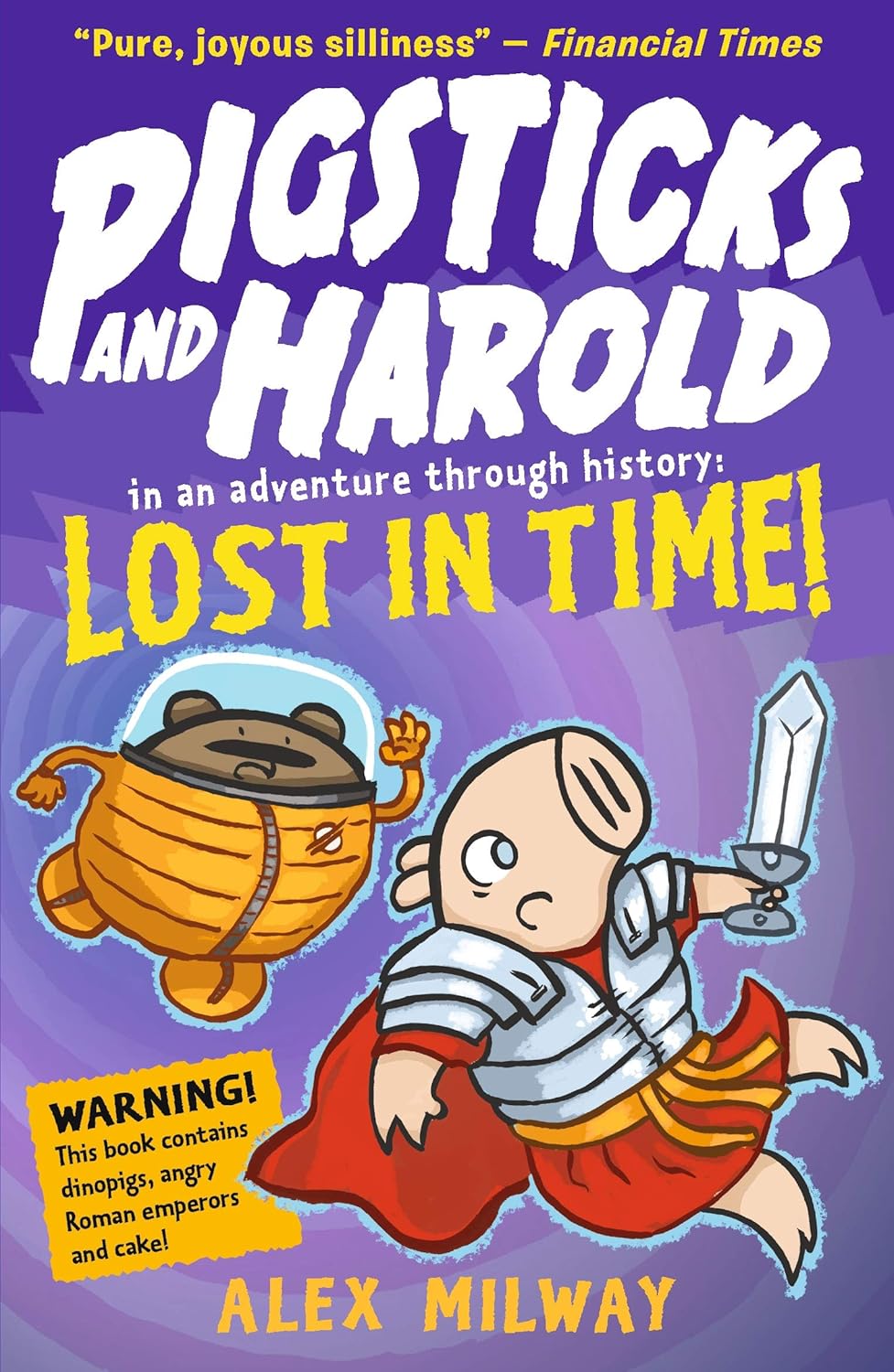 Pigsticks & Harold in an adventure through history: Lost In Time!