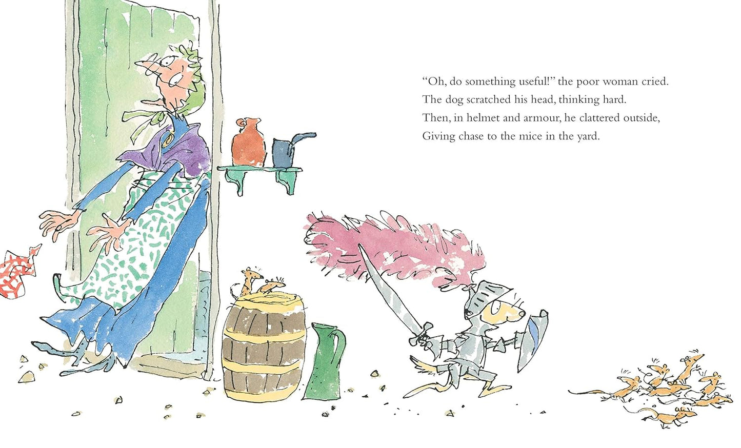 Old Mother Hubbard's Dog Dresses Up