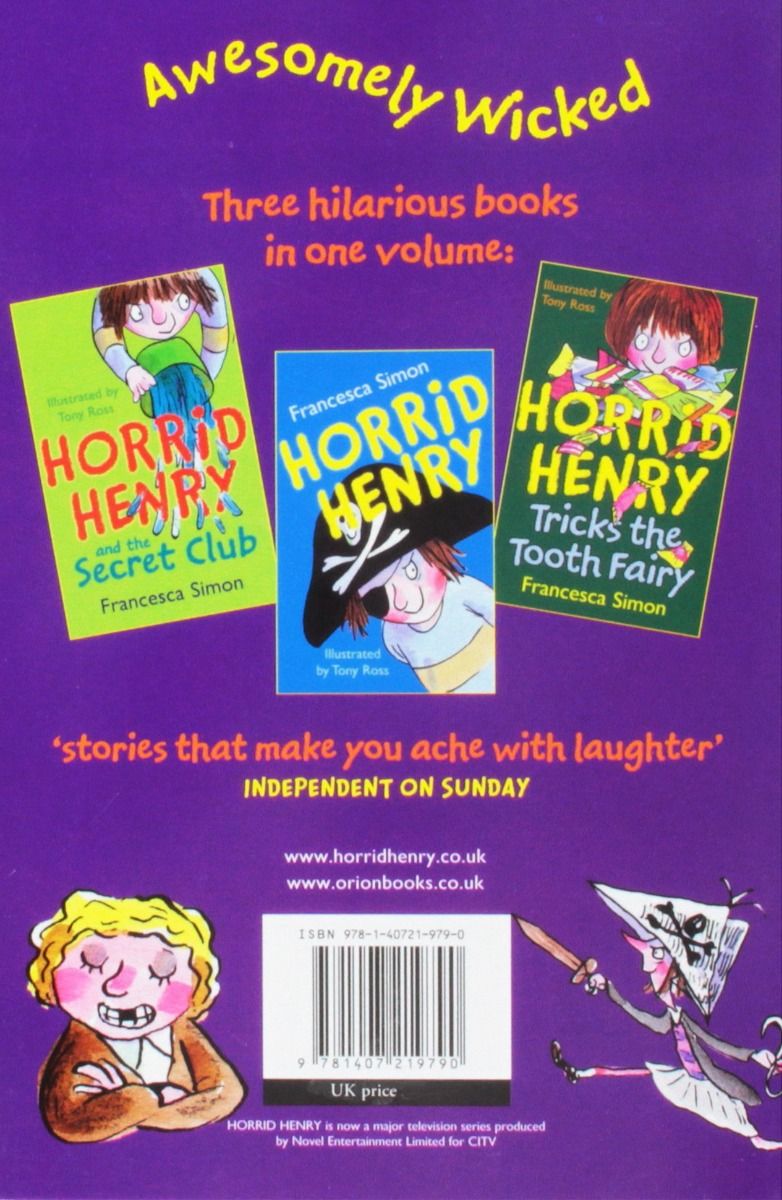 Horrid Henry 3-in-1: Handful of Horrid Henry