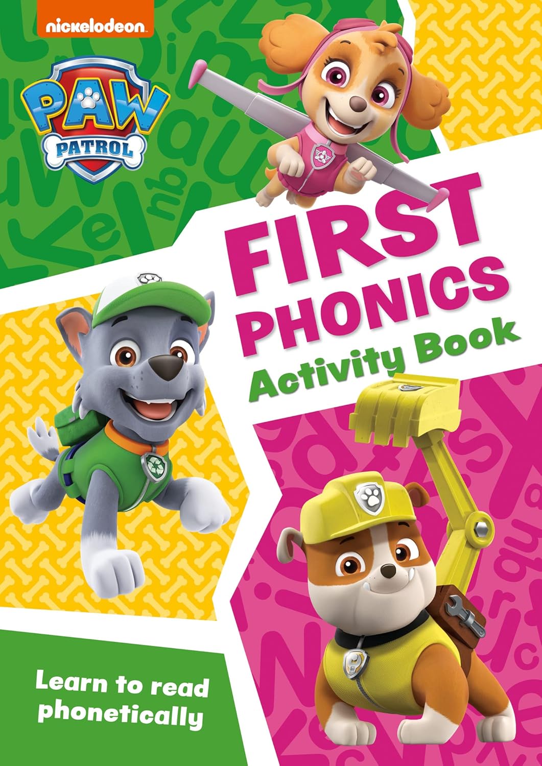 Paw Patrol Activity Book: First Phonics