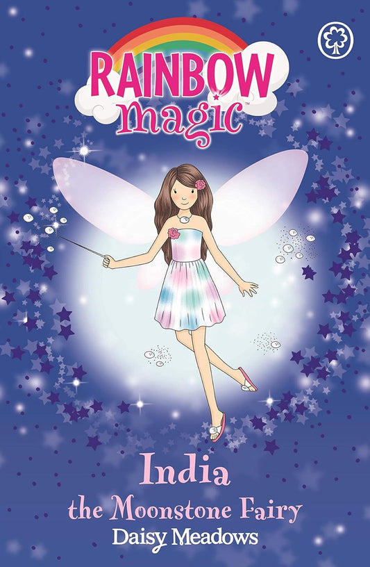 Rainbow Magic: India the Moonstone Fairy ( Book 1 of 7 in the Jewel Fairies Series )